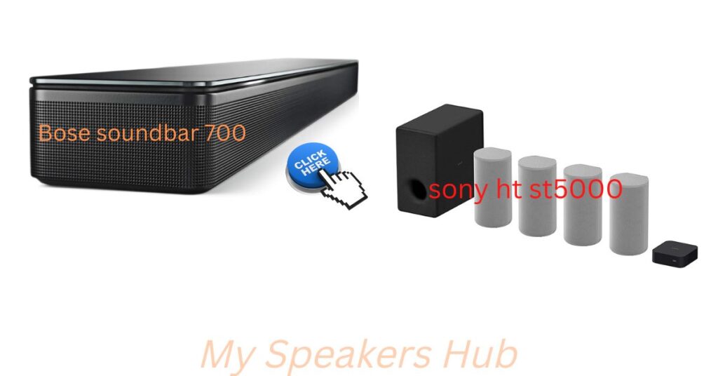 Bose soundbar 700 vs Sony ht st5000